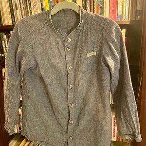 High-quality German linen-cotton shirt
